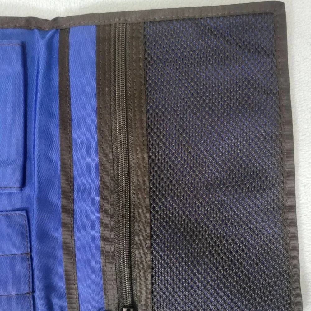 LL BEAN Organizer Travel Toiletry Bag Black‎ 9x7 when Closed